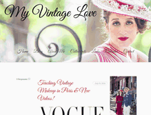 Tablet Screenshot of myvintagelove.com